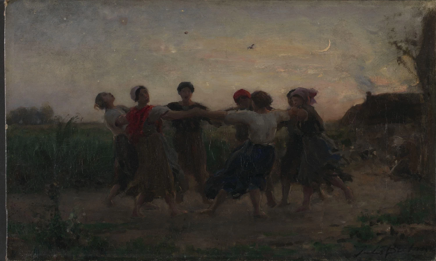 Ballo di notte di mezza estate a Courrueres, 1875 - National Museum of Art, Architecture and Design